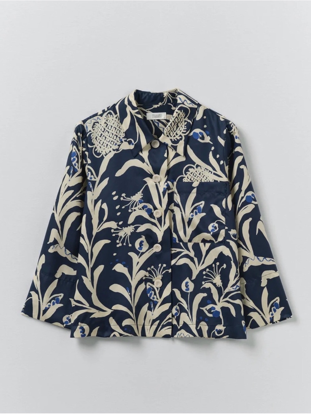 TOAST UK Floral Print Jacket/Blouse - size US 8